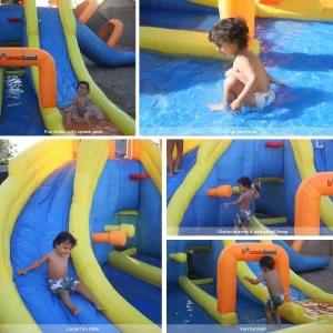 Jeux gonflables eau