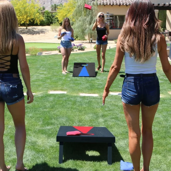 Cornhole géant en bois – Image 5