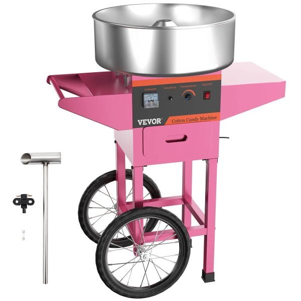 Machine à barbe à papa sur chariot – Image 2