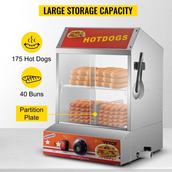 Machine a Hot Dog à vapeur – Image 3