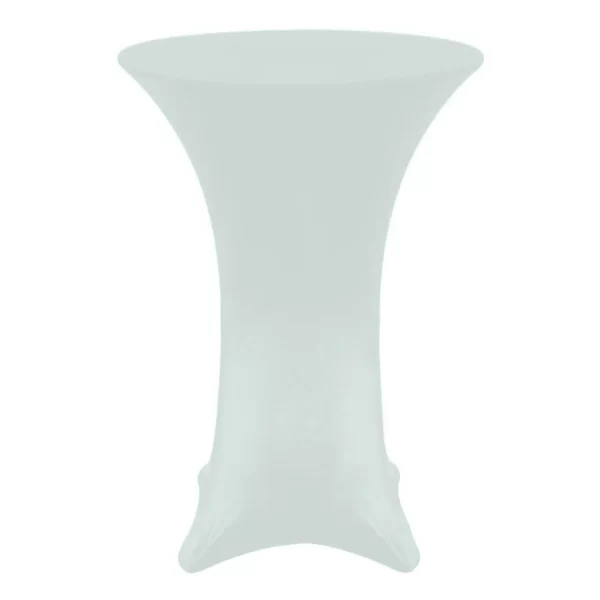 Table de cocktail nappe