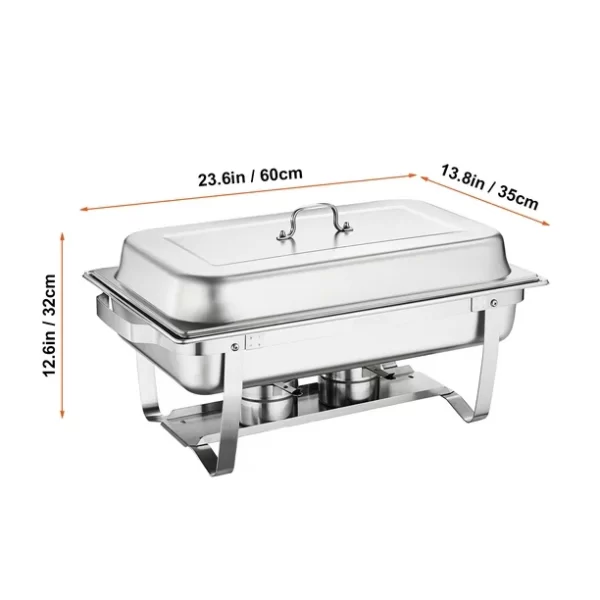 Chafing Dish Buffet 3 casseroles – Image 2