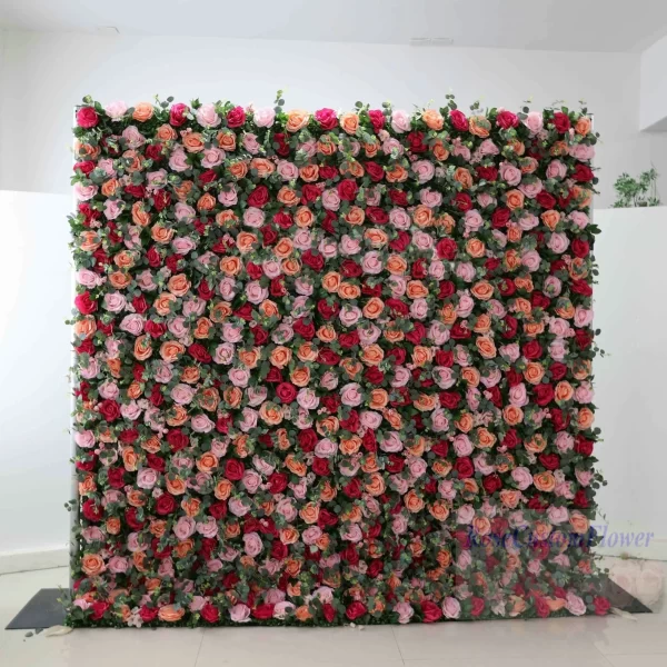 Mur de fleurs