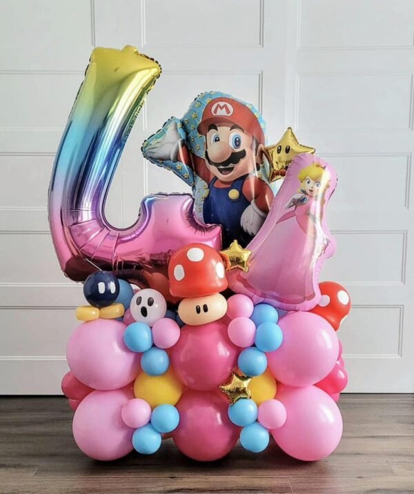 Bouquet de ballons à un chiffre