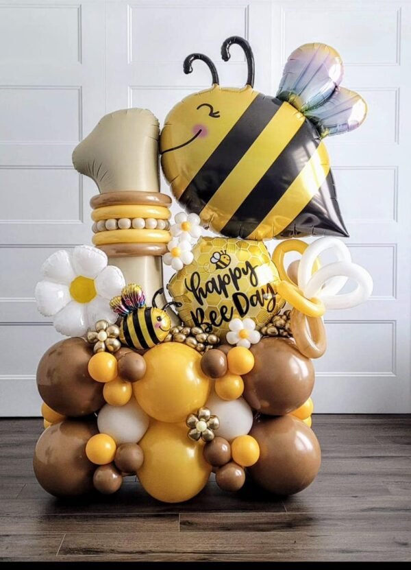 Bouquet de ballons à un chiffre – Image 4