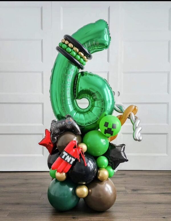 Bouquet de ballons à un chiffre – Image 3