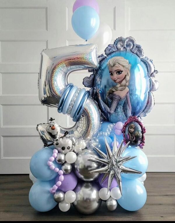 Bouquet de ballons à un chiffre – Image 2