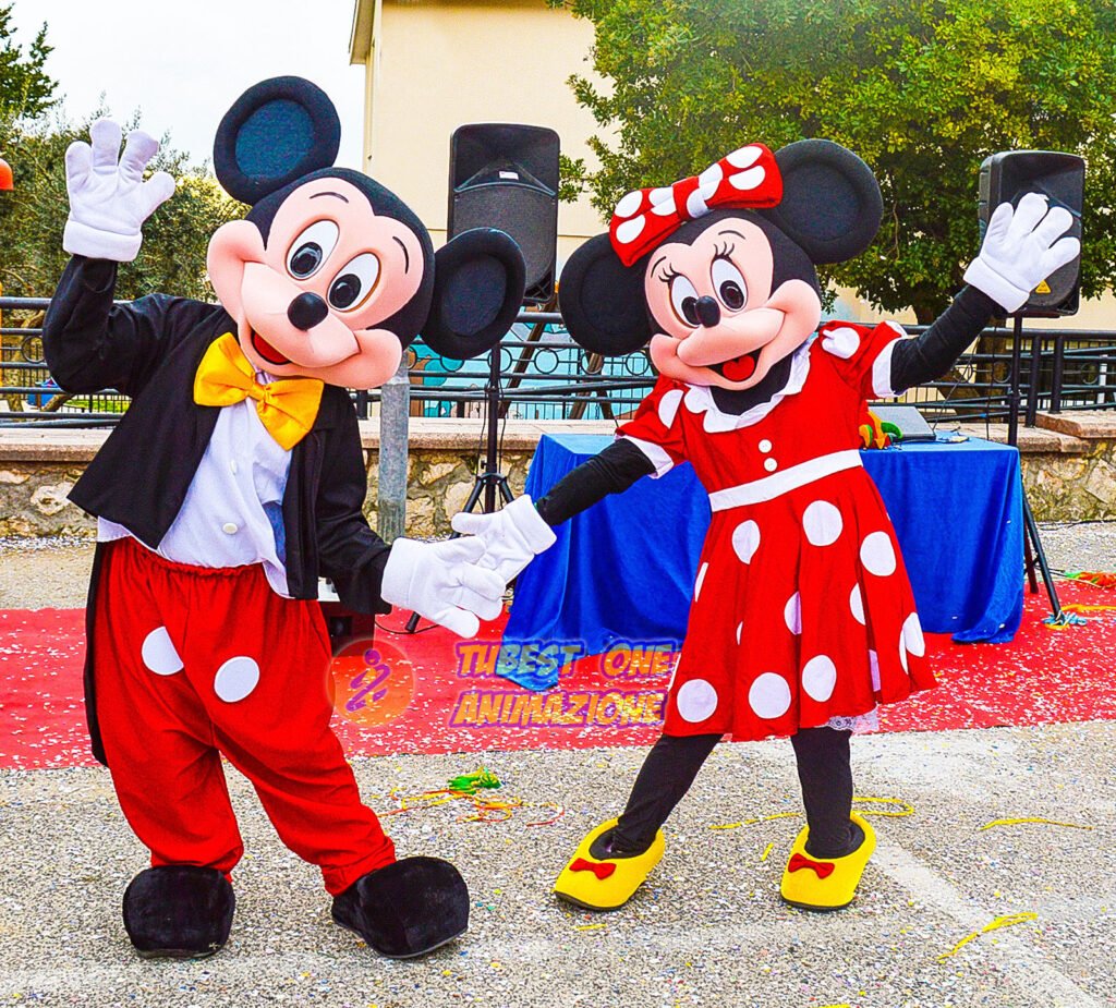 Mascottes Minnie et Mickey location / Mascot Minnie and Mickey Rental